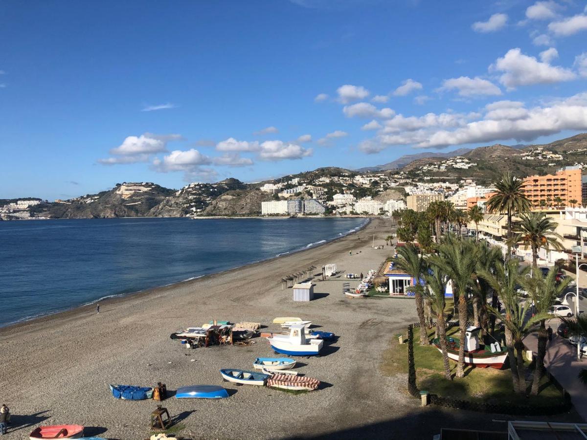 Estudio Luxury Primera Linea De Playa Almunecar Parking Gratuito Exterior photo